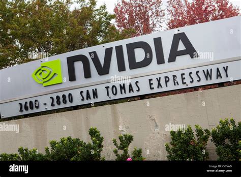 The headquarters of Nvidia Stock Photo - Alamy