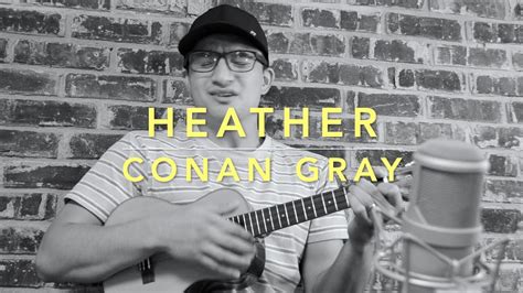 HEATHER (Ukulele Cover) - Conan Gray - Play Along - YouTube