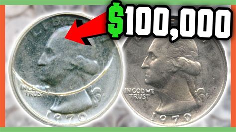 $100,000 RARE QUARTER TO LOOK FOR - RARE ERROR QUARTERS WORTH MONEY ...