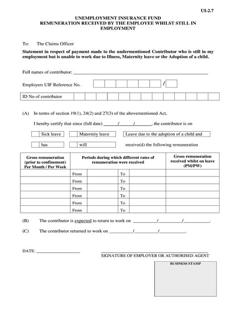 Ui 2 7 Form 2020-2021 - Fill and Sign Printable Template Online | US Legal Forms