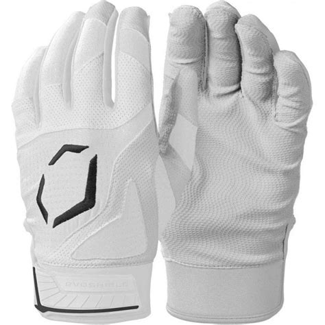 Evoshield SRZ-1 Youth Batting Gloves - WH - Softball Batting Gloves ...