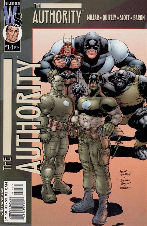 The Authority - Frank Quitely | Comic book artists, Graphic novel cover, Comic books art