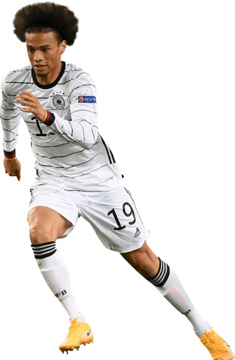 Leroy Sané Germany football render - FootyRenders