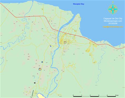 Map of Cagayan de Oro City | Mindanao Maps