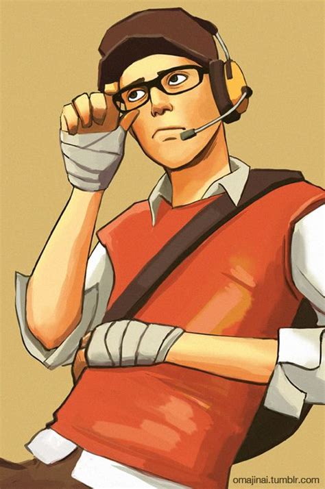 Nerdy Scout by omajinai on DeviantArt | Team fortress 2, Tf2 scout, Team fortress