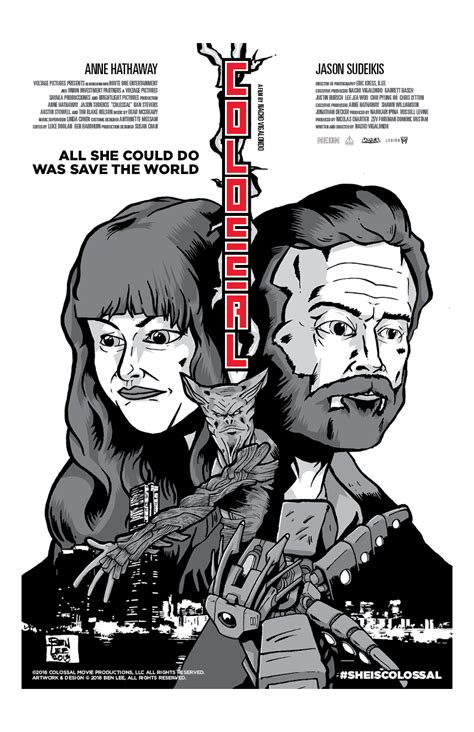 COLOSSAL | Poster By FUZZBUG