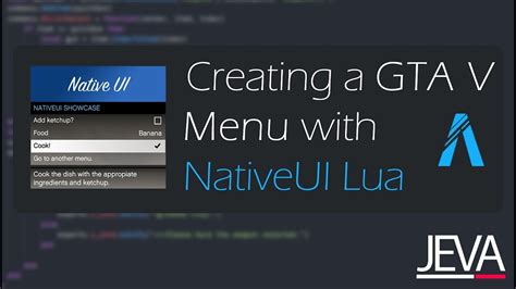 FiveM - Creating a Menu with NativeUI Lua - Game 24 Giờ