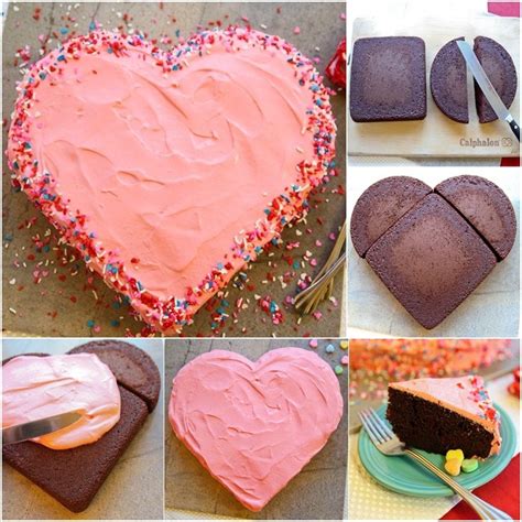 Heart Shaped Cake Ideas for Birthdays and Valentine's Day