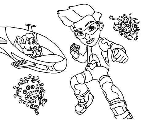 Free Printable Ejen Ali Coloring Page - Free Printable Coloring Pages for Kids