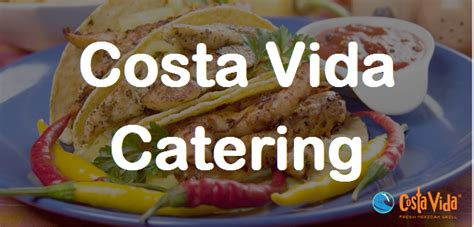 Costa Vida Catering Menu Prices