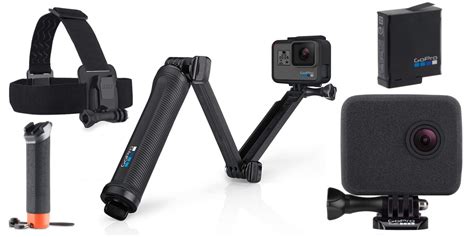 Save on official GoPro accessories: 3-Way $38, Floating Grip $19, more from $11