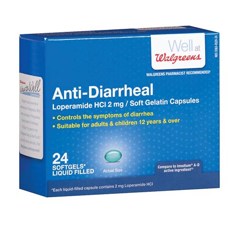 Walgreens Anti-Diarrheal Soft Gelatin Capsules | Walgreens