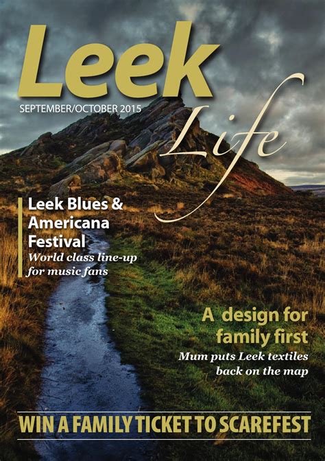 Leek Life Sept Oct 2015 by Times Echo and Life - Issuu