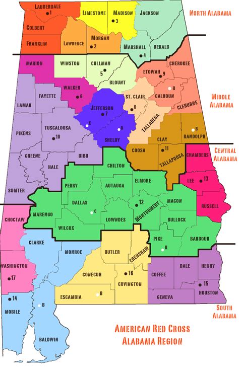 Map of Alabama Cities, Counties, State | State map of usa, Alabama, Map