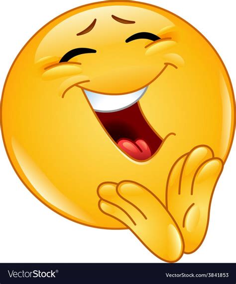 Smiley Applause Vector Images (16) | Excited emoji, Funny smiley, Funny ...