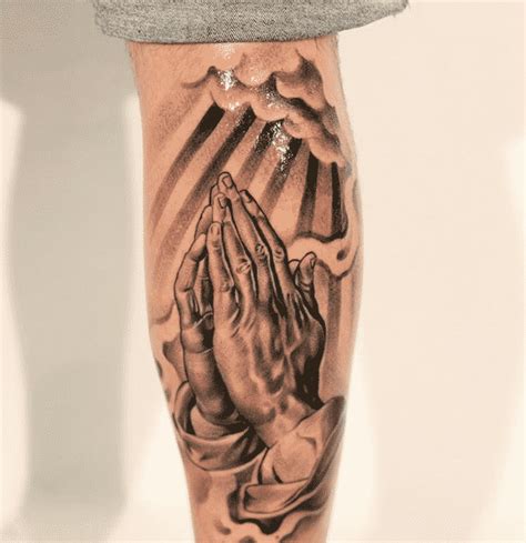 Praying Hands Tattoos for Men - Ideas and Designs for Guys