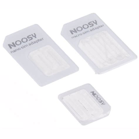 3 Piece Nano SIM Card Adapter - Cellular Accessories For Less