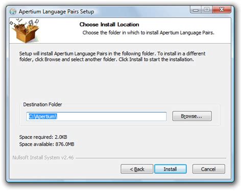 Apertium guide for Windows users - Apertium