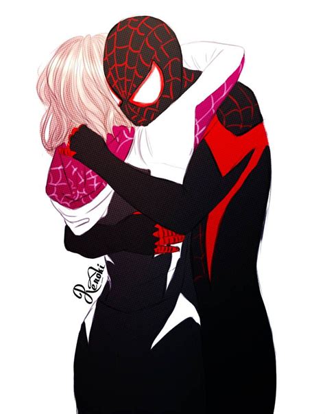 Spider-Man and Spider-Gwen by YaroslavaPanina | Spiderman and spider gwen, Marvel spiderman art ...