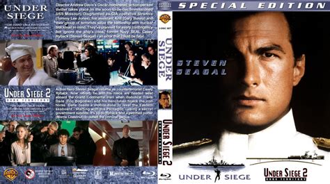 Under Siege Double Feature - Movie Blu-Ray Custom Covers - Under Siege Double BR :: DVD Covers