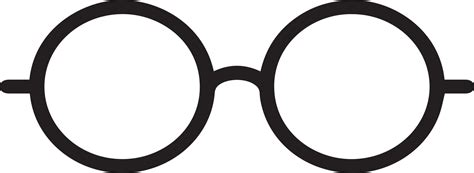 round glasses reading eyes glasses 4616130 Vector Art at Vecteezy