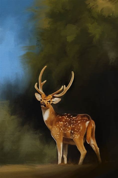 Deer Painting