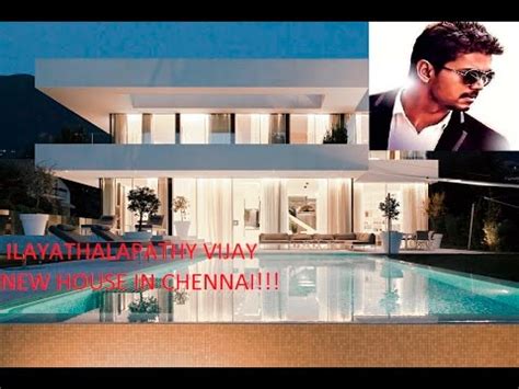 Ilayathalapathy Vijay new house in chennai!!!vijay fans must watch ...