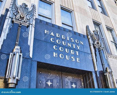 Harrison County Courthouse, Clarksburg, W. Va. Editorial Stock Image ...