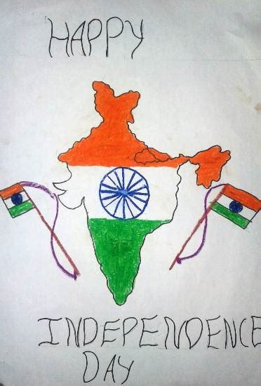 Happy Independence Day Painting by Ashutosh Jangam