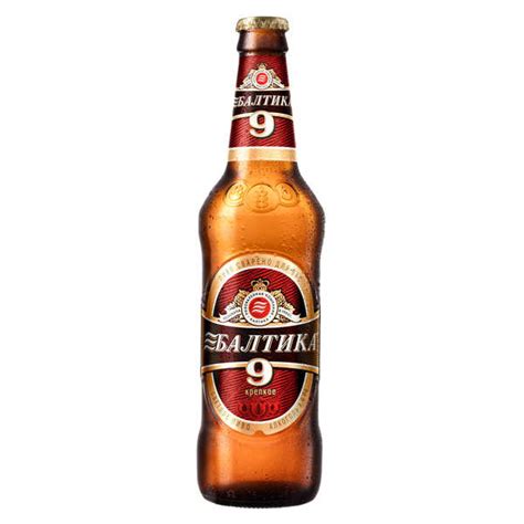 Baltika N°9 Classic - Russian Lager Beer 8% - Baltika