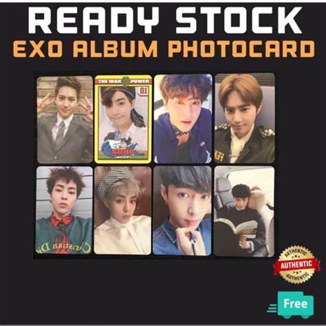 OFFICIAL EXO ALBUM PHOTOCARD | Shopee Malaysia