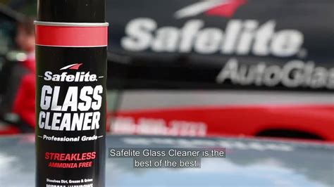 Use the glass cleaner that the pros... - Safelite AutoGlass