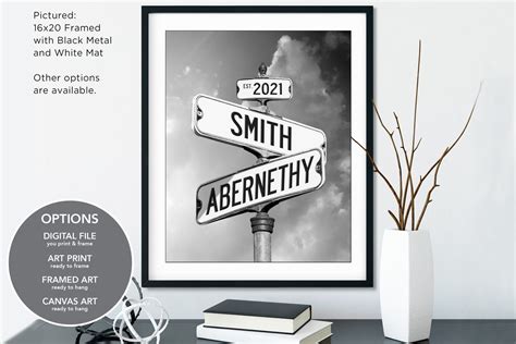 Personalized Street Signs Digital Photo With Finish Options | Etsy