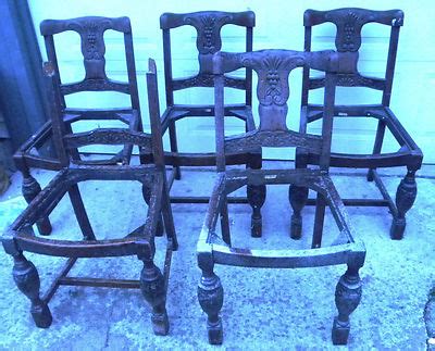 5 Antique Jacobean Solid Oak Dining Chairs Need a Restoration Lover -- Antique Price Guide ...