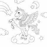Pegasus Coloring Pages To Print sketch template