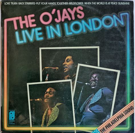 The O'Jays – Live In London (1974, Vinyl) - Discogs