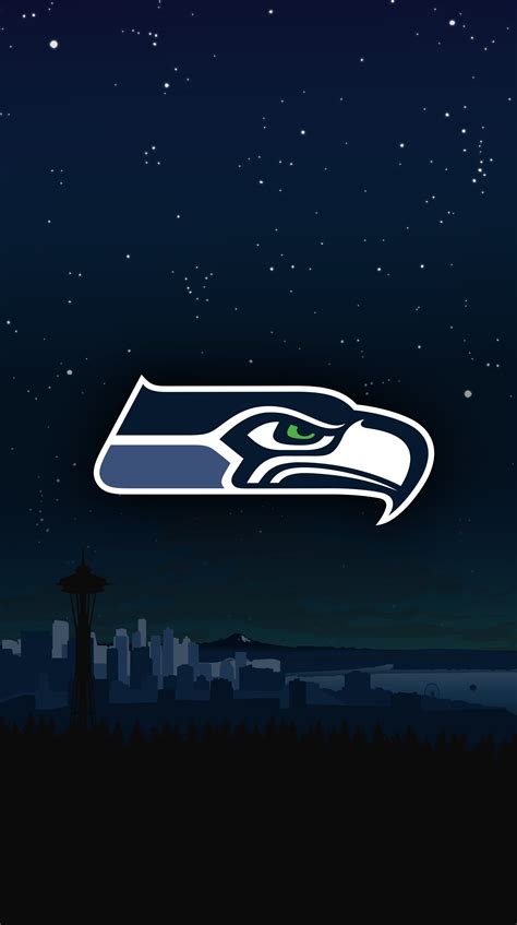 I made a skyline mobile wallpaper for r/SeattleWA, I thought this ...