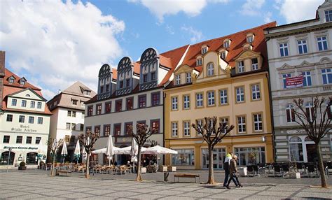 Die Altstadt von Naumburg - die Altstadt, Uta und der Dom