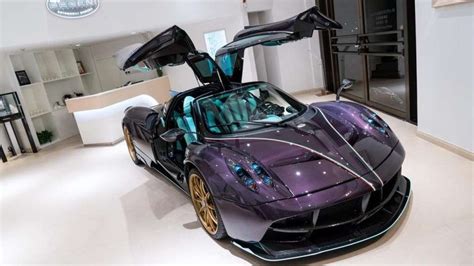 1 of 3 Pagani Huayra Dinastia in Purple Carbon - The Supercar Blog