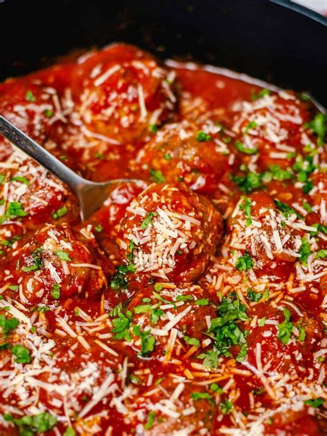 Pork and Beef Meatballs - The Yummy Bowl