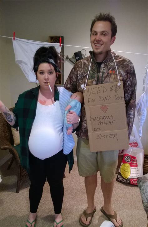 Pinterest | White trash costume, Pregnant halloween costumes, White trash party costume