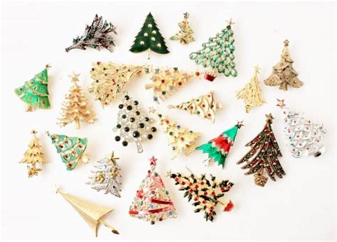 Collecting Vintage Christmas Tree Pins • Adirondack Girl @ Heart