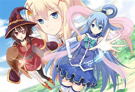 Aqua, Megumin and Darkness Computer Wallpapers, Desktop Backgrounds ...