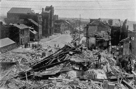 Soulard District after the 1896 F5 tornado. (Photo Missouri History ...