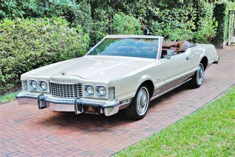 Find used Very rare and beautiful 1976 Ford Thunderbird Convertible 460 ...