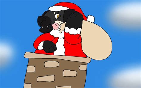 Santa Paws by RubyBadger223 on DeviantArt