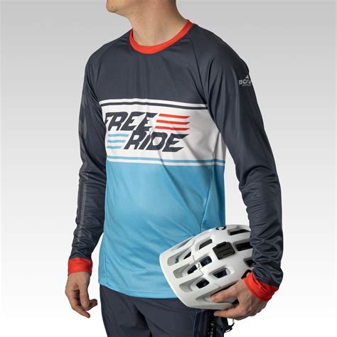 Pro Long Sleeve Freeride MTB Jersey - Made in USA - Borah Teamwear