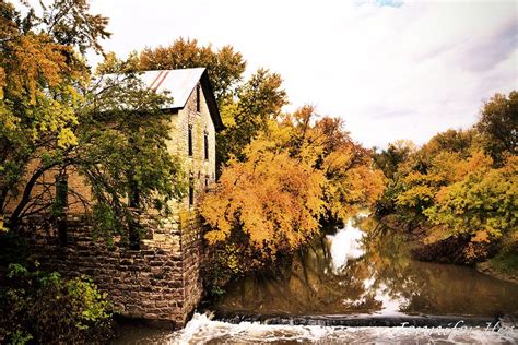 Old Mill in the Fall Photograph by Jennifer Broadstreet Hess - Fine Art America