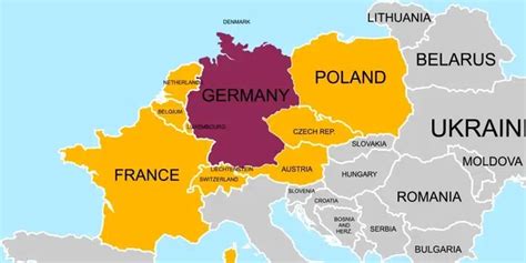 List of Countries Bordering Germany - GeeksforGeeks