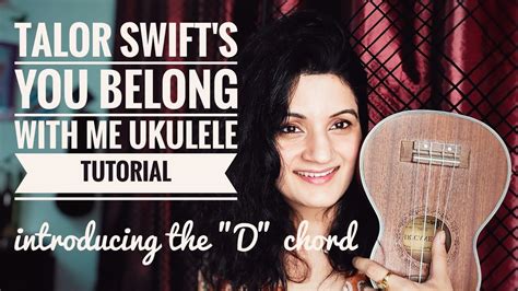 You belong with me ukulele tutorial - YouTube